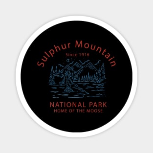 Sulphur Mountain Magnet